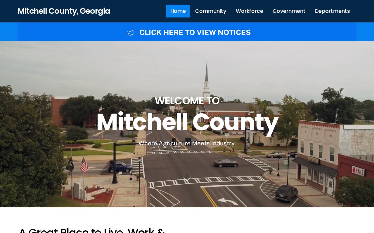 Mitchell County court docket county government source